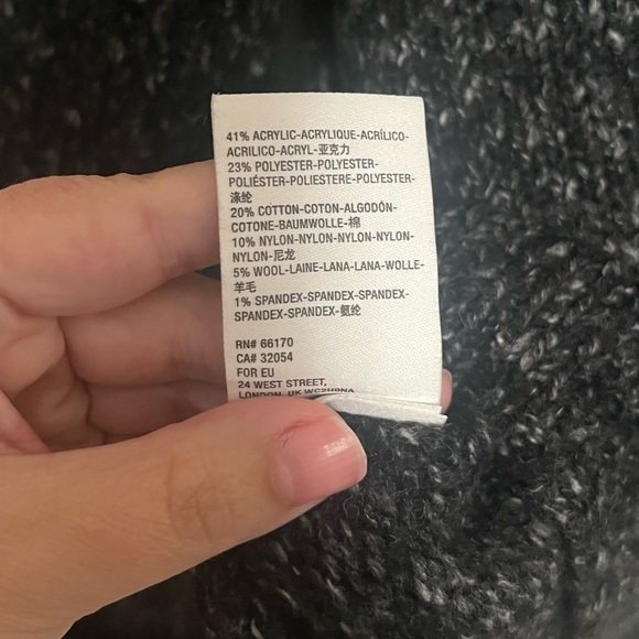 Anthropologie Wool Blend Wide Cuffed Sleeve Sweater Size Small - Picture 9 of 12